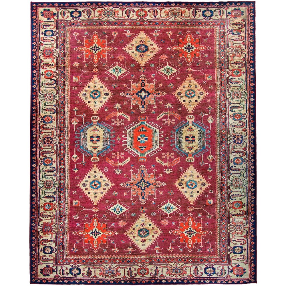 Ruggable Noor Red Rug Cover